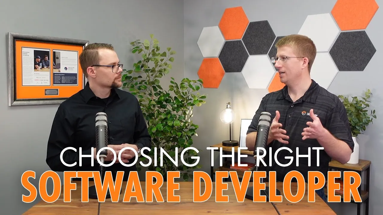 Clay and Jake from Onsharp discuss how to choose the right software developer